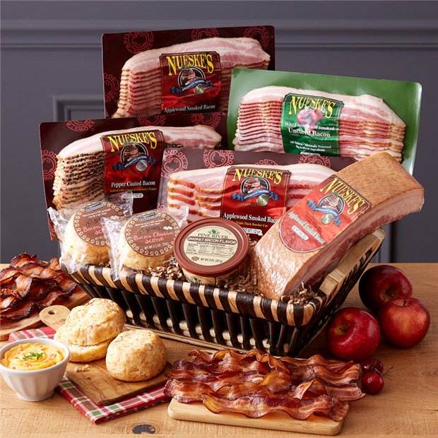 bacon lovers gift basket