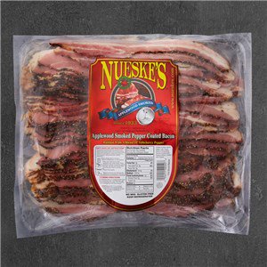Smoked Pepper Bacon 5 lb. Pack