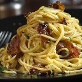 Spaghetti&#32;Carbonara&#32;&#38;&#32;Bacon&#32;Recipe