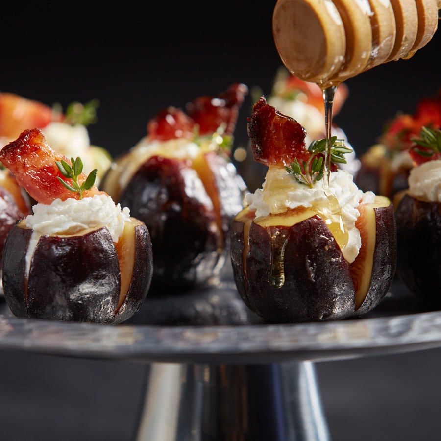 Goat Cheese Stuffed Figs
