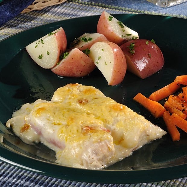 Chicken with Swiss Cheese & Ham