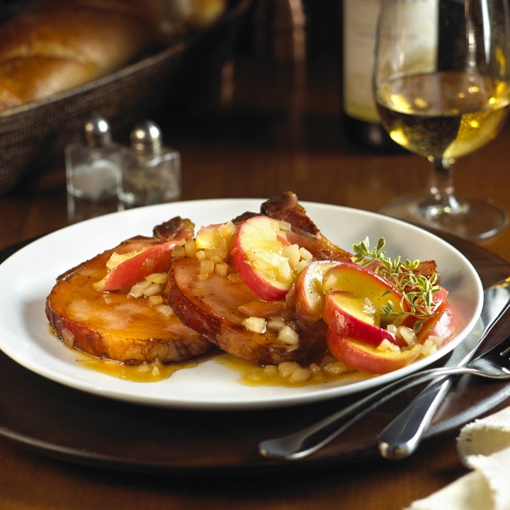 Maple-Glazed Applewood Smoked Pork Chops Maple-Glazed Applewood Smoked Pork Chops