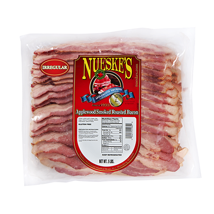 Nueske's 5 lb. Irregular Applewood Smoked Triple Thick Bacon