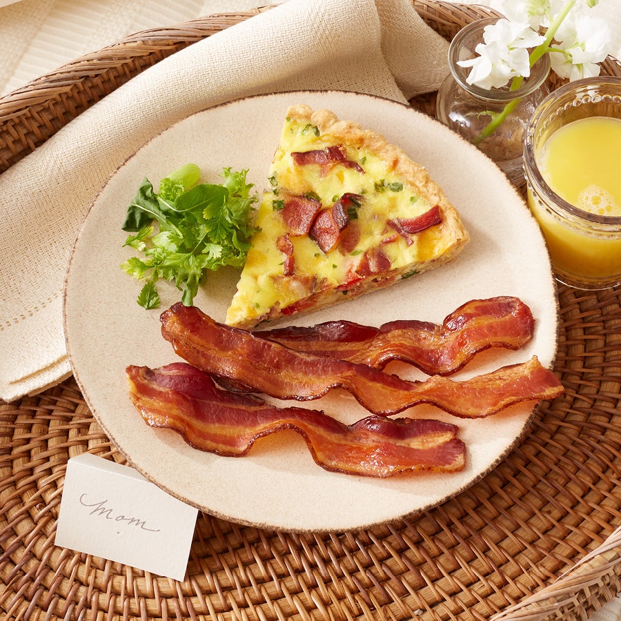 Nueske's Bacon Cheese Quiche