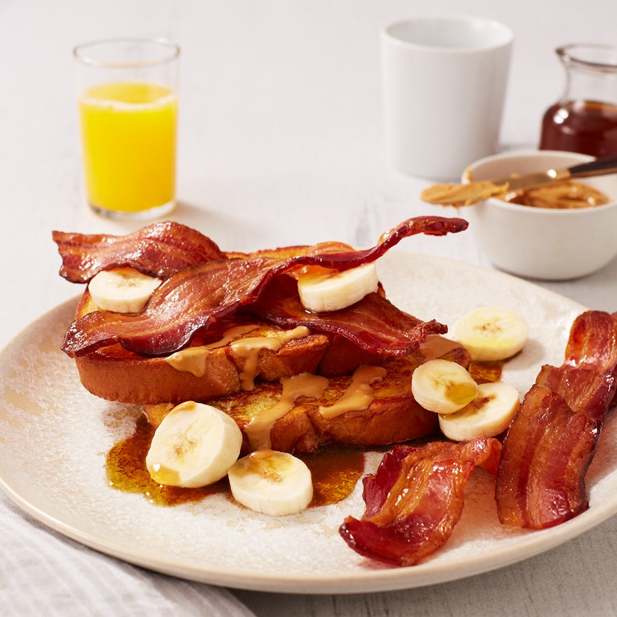 Smoked Pepper Bacon Cups with Macaroni and Cheese